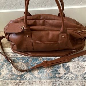 Sole Society Cognac Weekender